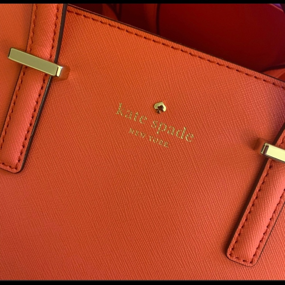 SOLD Kate Spade Cedar Street Hayden Bright Papaya - Picture 9 of 12